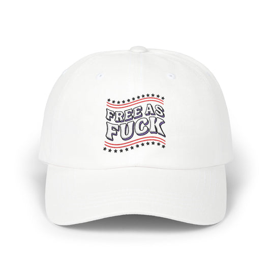Embroidered Classic Hat | Free As F*ck