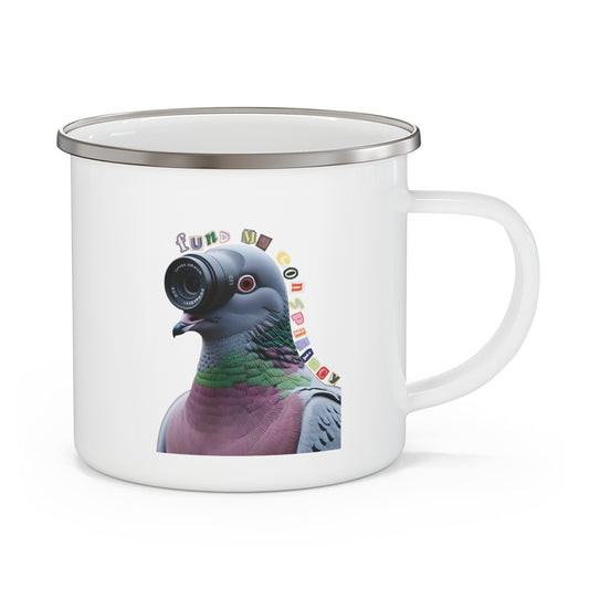 Enamel Camping Mug | Fund my Conspiracy